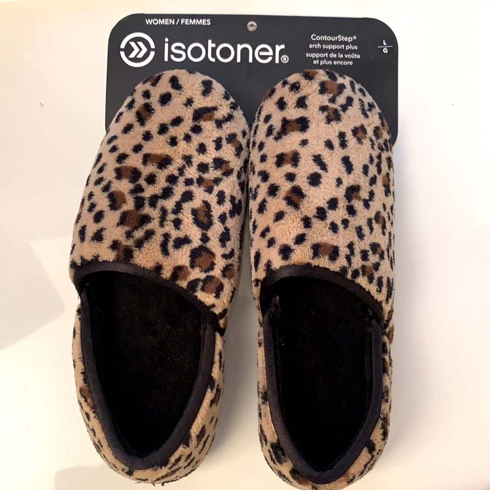 Isotoner Cheetah Slippers